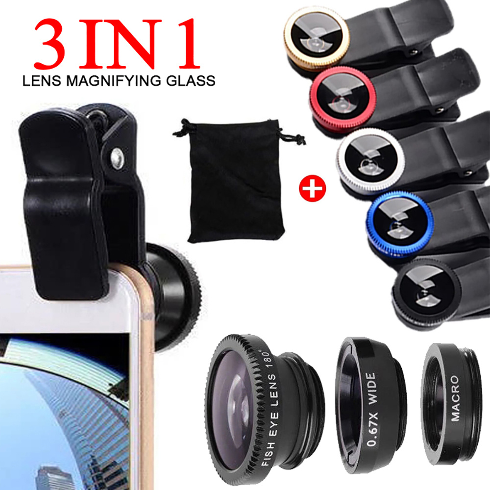 Fishing Camera - Lente Universal 3 em 1 Olho