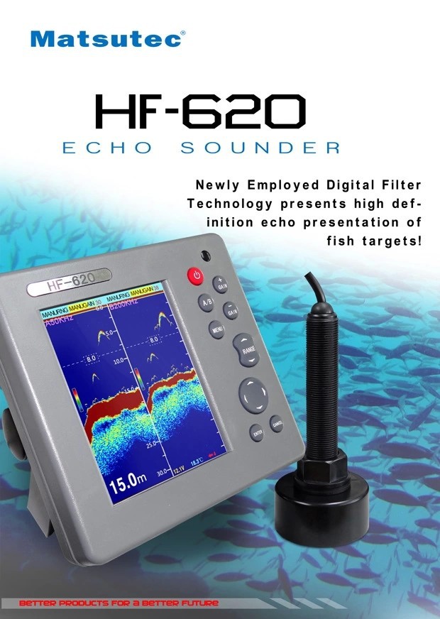 Fish Finder - Matsutec Sonda de Eco Marinha HF-620