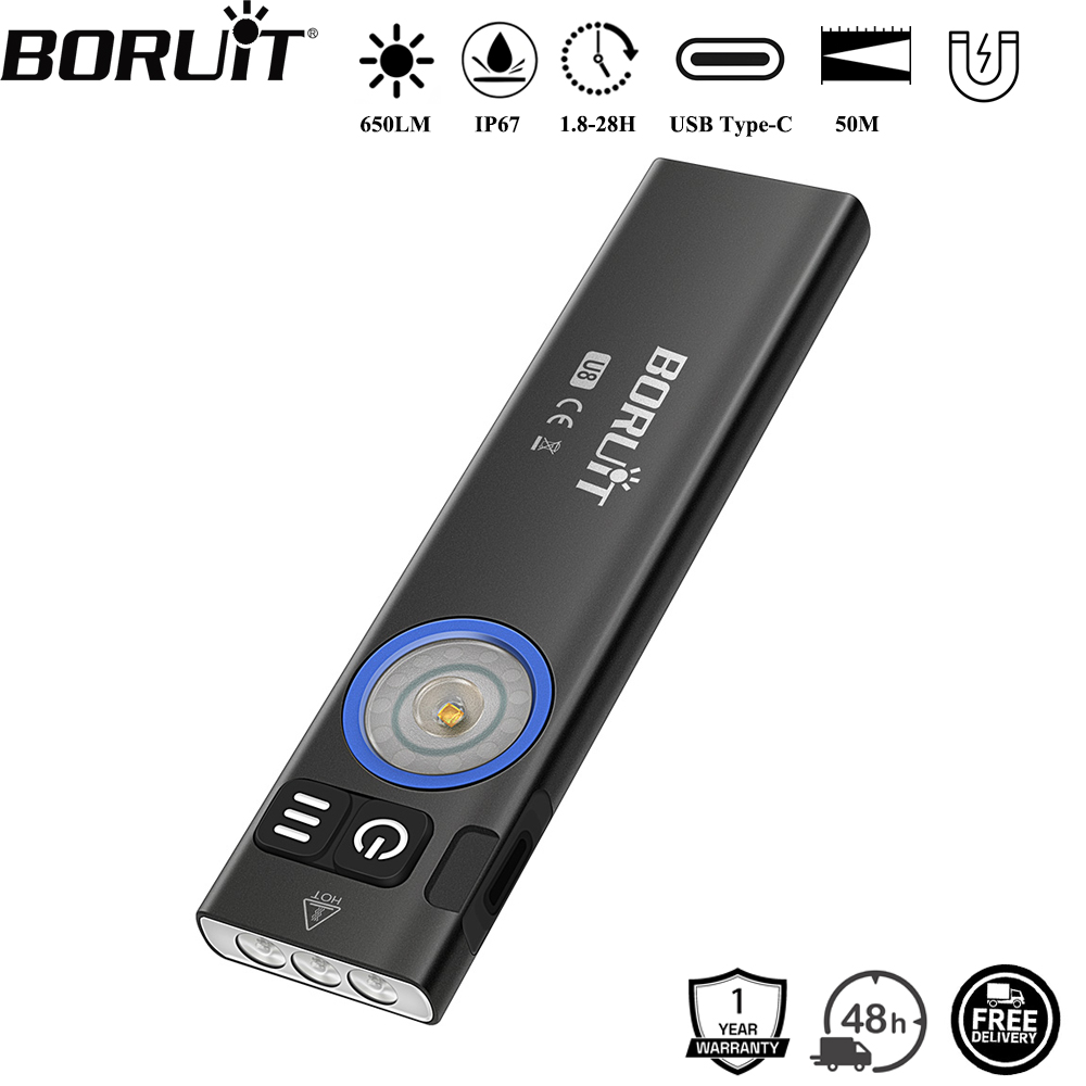 Fishing Light - BORUiT U8 650LM EDC LED Lanterna