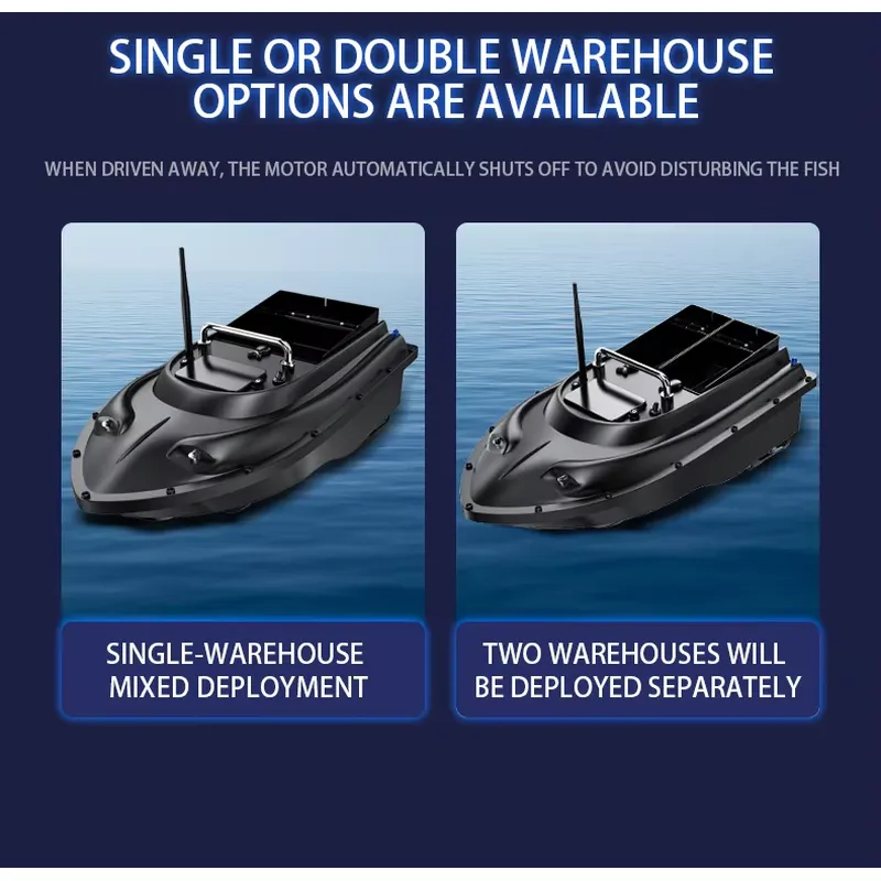 Fish Finder - Barco de Isca para Pesca de