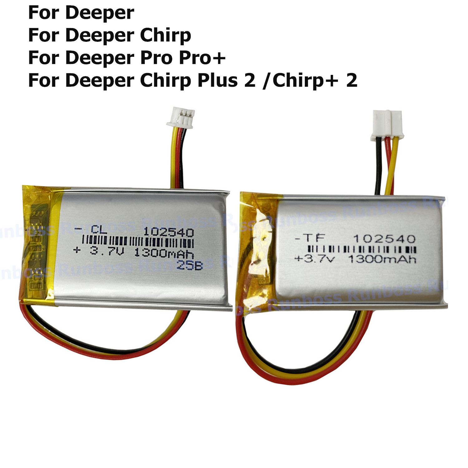 Fish Finder Gps - Nova bateria 3.7v 1300mah para deeper