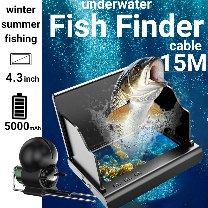 Fish Finder Cable - Câmera de Pesca Subaquática de 4.3