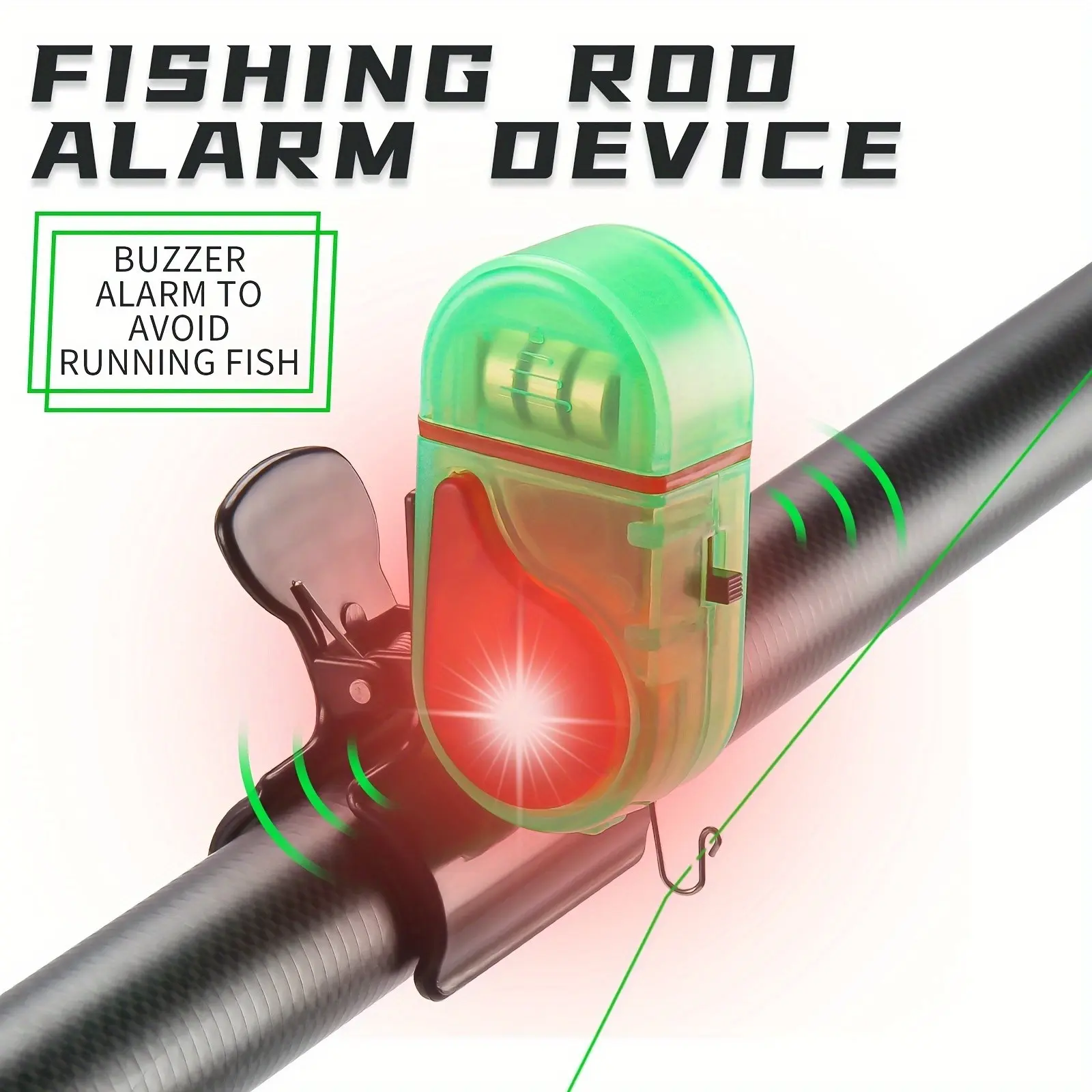 Bite Alarm - 2 Alarmes de Mordida de Peixe