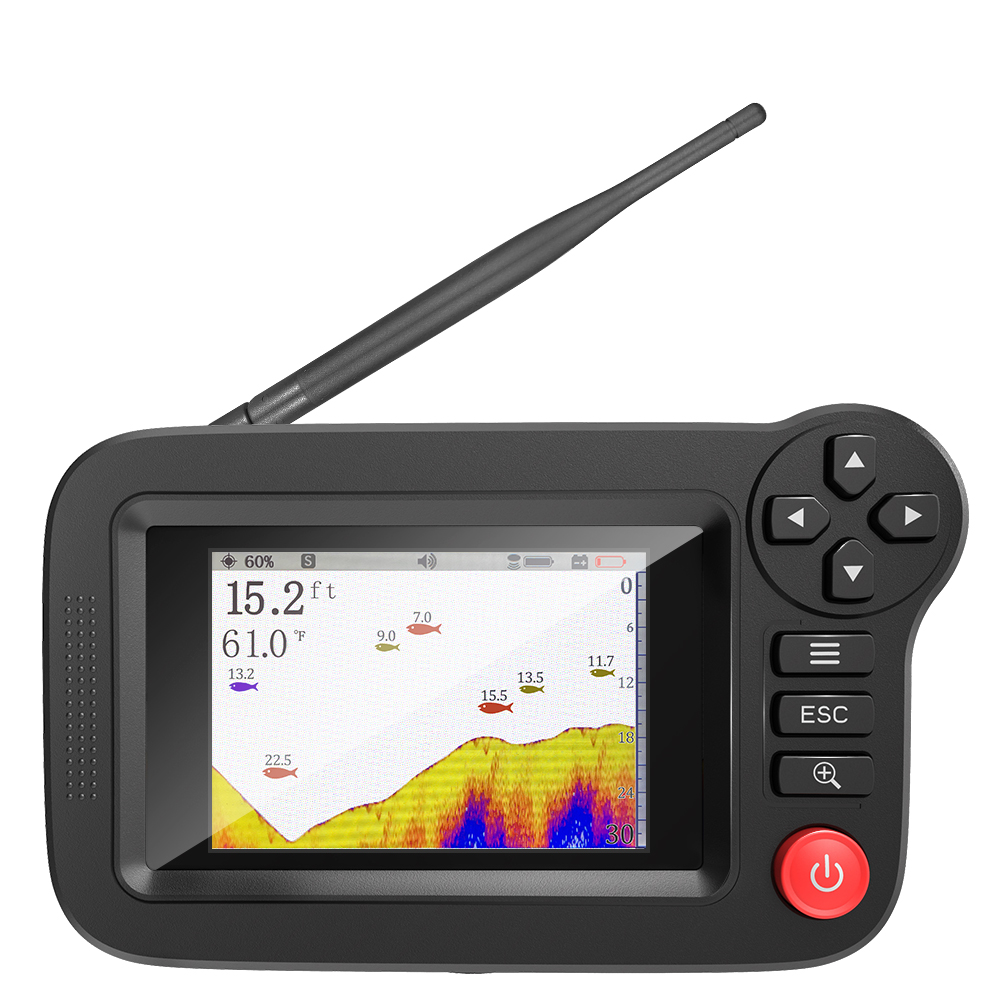 Localizador de peixes intelige - Fish Finder Transducer avaliação e preço
