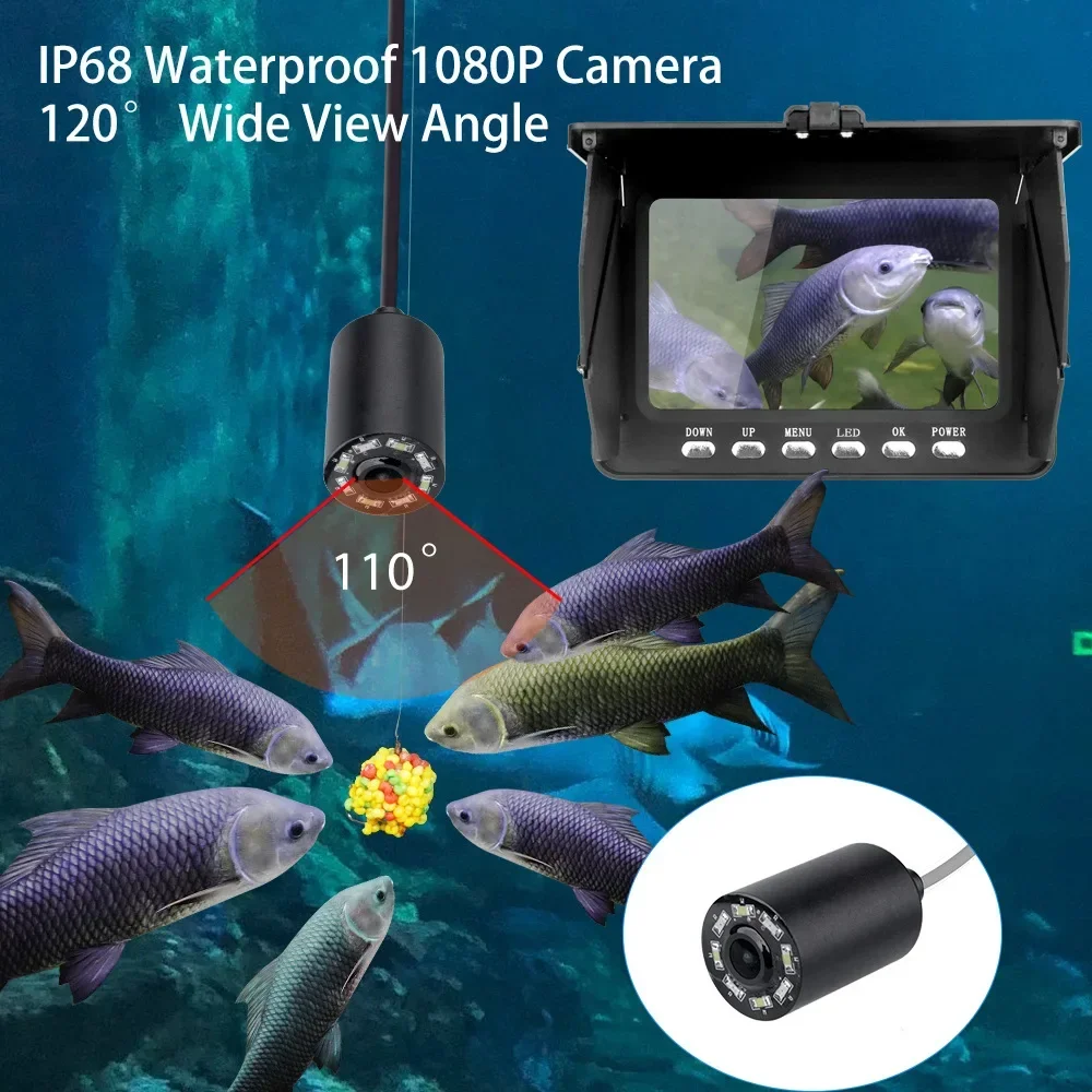 Localizador de peixes 5.0 Pole - Fishing Camera avaliação e preço