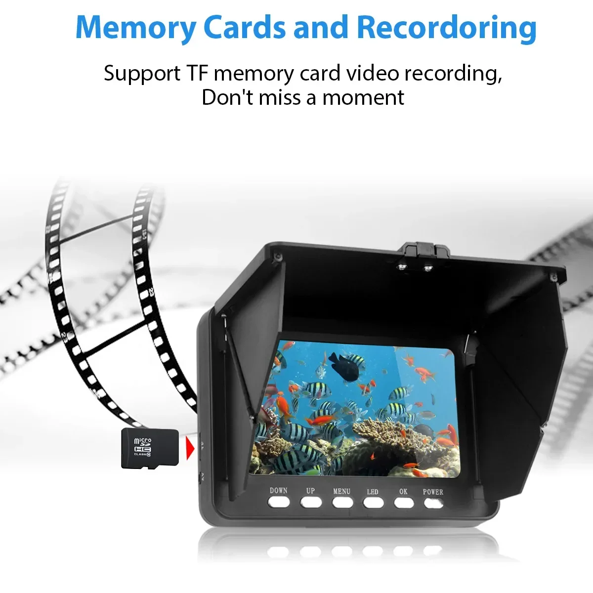 Localizador de peixes 5.0 Pole - Fishing Camera avaliação e preço