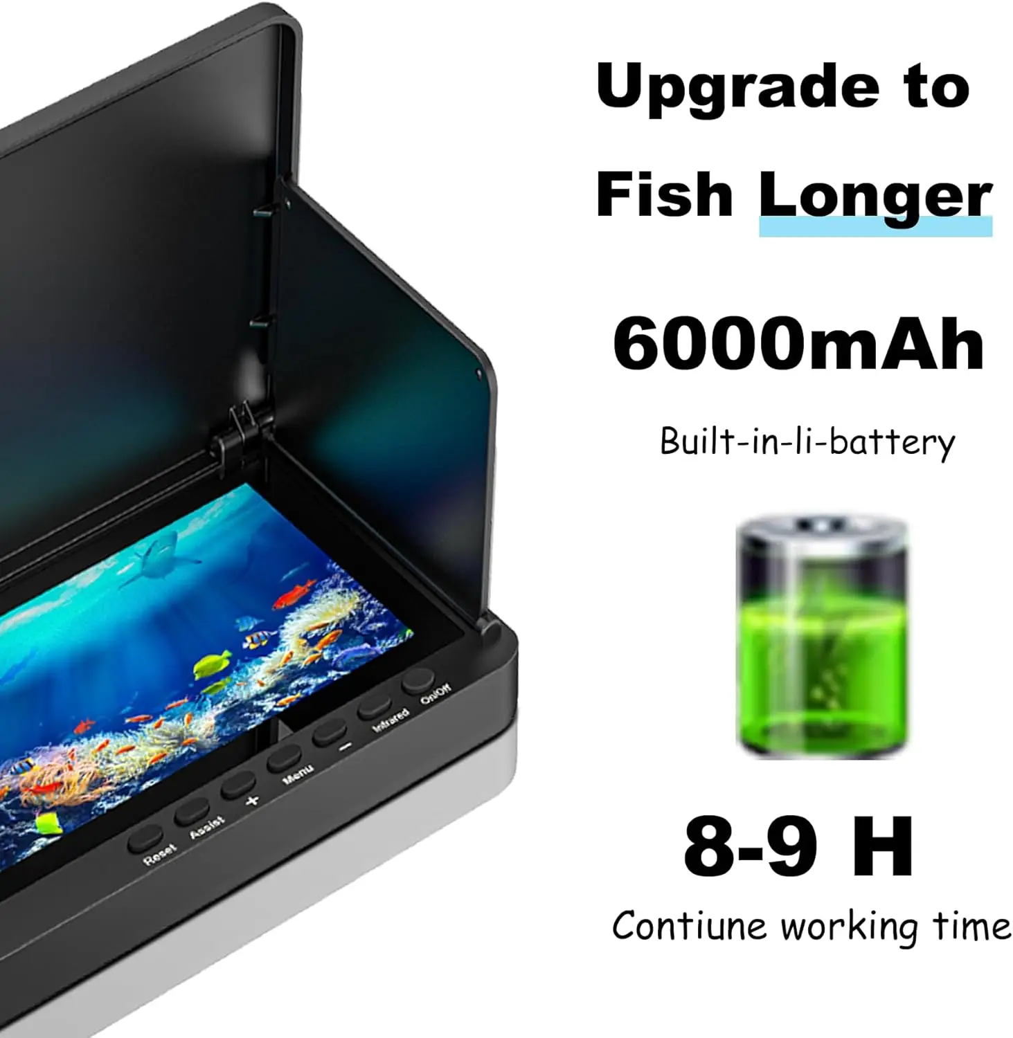 Câmera de pesca subaquática, c - Fish Finder Portable avaliação e preço