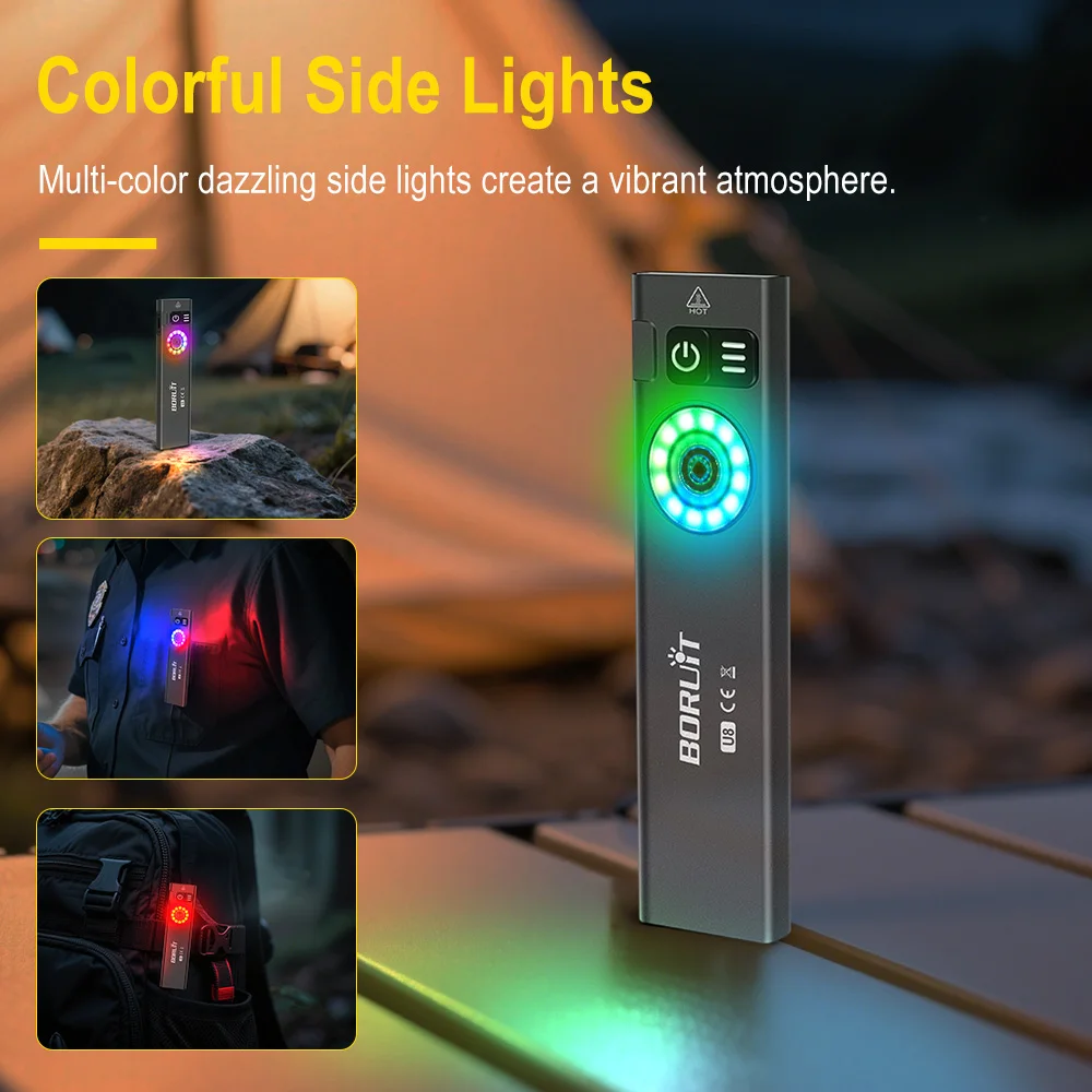 BORUiT U8 650LM EDC LED Lanter - Fishing Light avaliação e preço