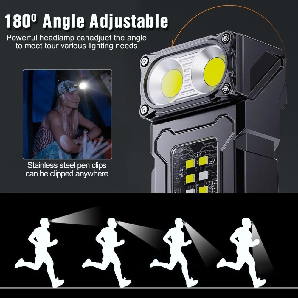 180 °   Lanterna LED Rotativa  - Fishing Light avaliação e preço