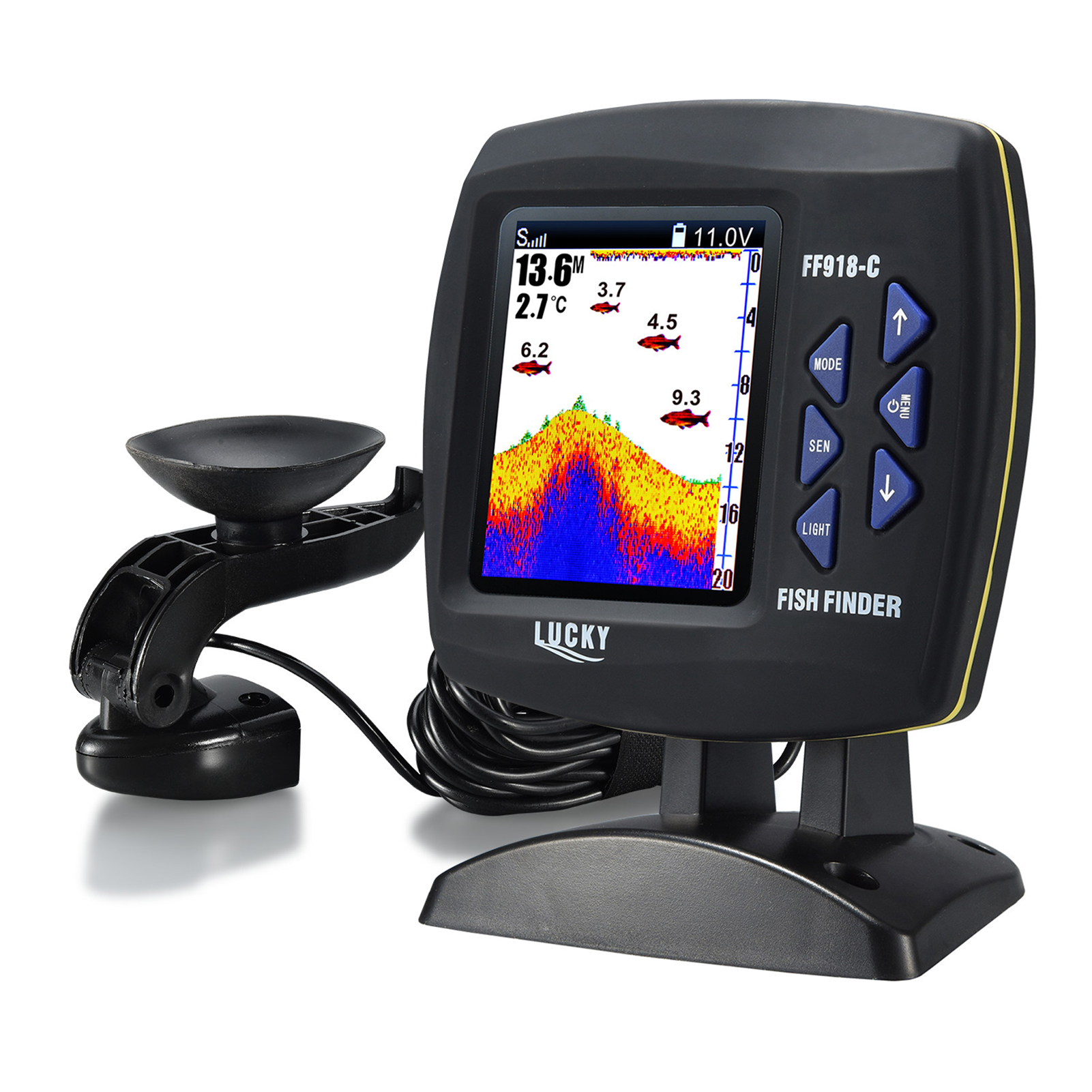 Localizador de Peixes Portátil - Fish Finder Portable avaliação e preço
