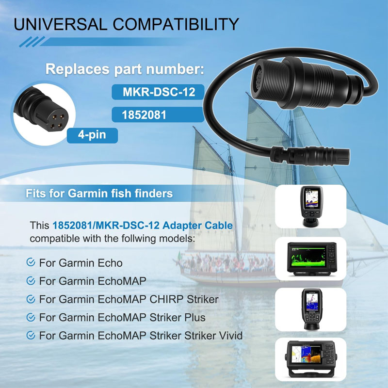 1852081 MKR-DSC-12 Cabo adapta - Fish Finder avaliação e preço