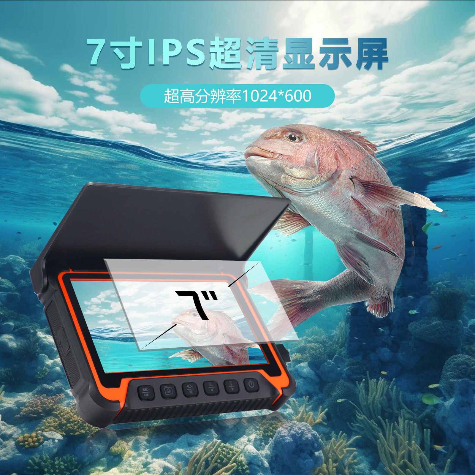Câmera de Pesca Subaquática co - Fishing Camera avaliação e preço