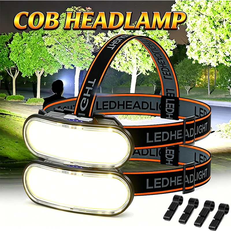 Lanterna de Cabeça LED COB Pot - Fish Finder Battery avaliação e preço