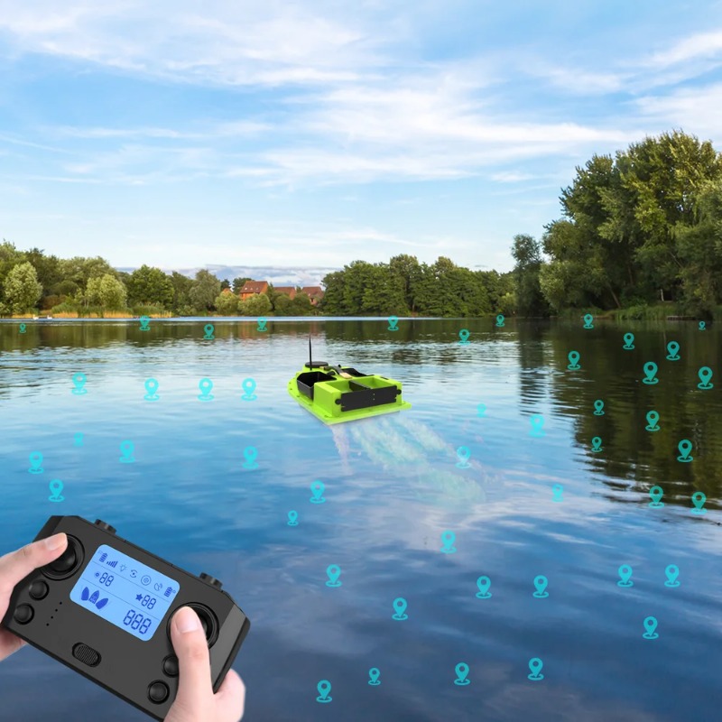 Barco de Isca RC D19 com GPS,  - Fishing Gps avaliação e preço