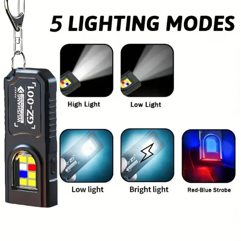 Lanterna LED tipo chaveiro rec - Fishing Light avaliação e preço